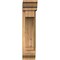 Ekena Millwork Imperial Traditional Smooth Bracket w/ Offset Brace, Western Red Cedar, 5 1/2"W x 16"D x 24"H BKT0604X16X24IMP01SWR - alternate 3